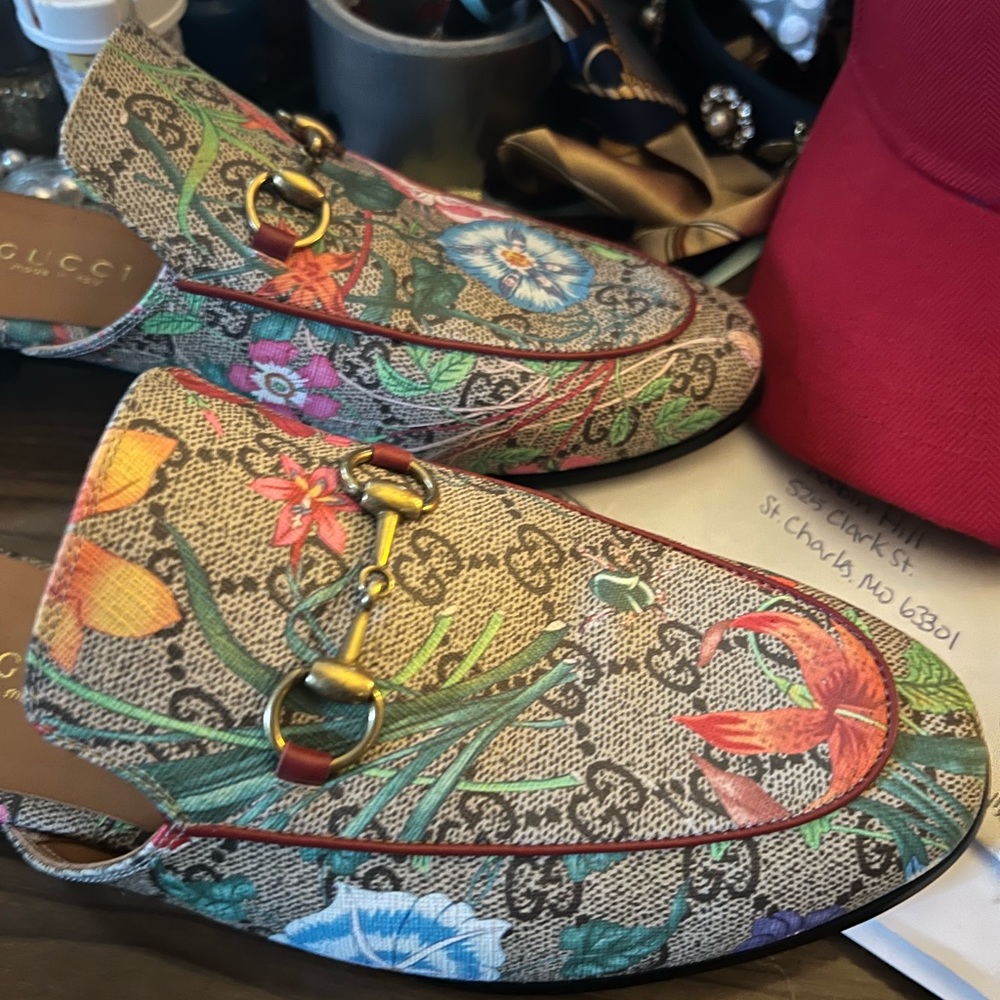 Designer inspired mules